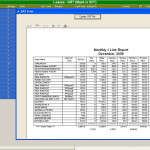 Monthly Lease Summary Report