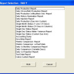 Production Daily Pre-formatted Reports