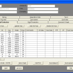 Production Monthly Data Tabs